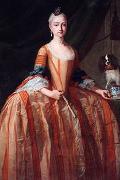 Giuseppe Bonito Portrait of Infanta Maria Josefa of Spain oil on canvas